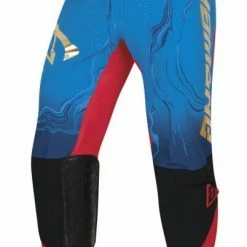 Riding Gear Answer A23 Elite Fusion Pants -Motorcycle Pants Sales answer a23 elite fusion pants red white blue 1