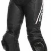 Dainese Delta 3 Women's Leather Pants -Motorcycle Pants Sales dainese delta3 womens leather pants black black white scaled