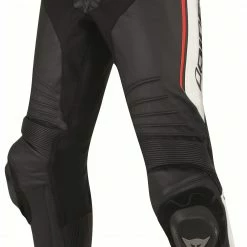 Dainese Misano Leather Pants -Motorcycle Pants Sales dainese misano leather pants black white fluo red scaled