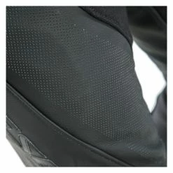 Leather Pants Dainese Pony 3 Perforated Pants -Motorcycle Pants Sales dainese pony3 perforated pants matte black 3
