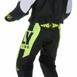 Fly Racing Dirt Riding Gear Fly Racing Evolution DST Pants -Motorcycle Pants Sales fly racing dirt evolution dst pants hi viz black white 5