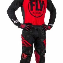 Fly Racing Dirt Riding Gear Fly Racing Evolution DST Pants -Motorcycle Pants Sales fly racing dirt evolution pants red black 3