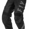 Fly Racing Dirt Riding Gear Fly Racing Youth F-16 Pants -Motorcycle Pants Sales fly racing dirt f16 pants black grey