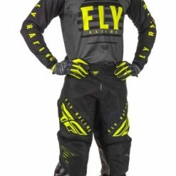 Riding Gear Fly Racing Dirt Youth Kinetic K220 Pants -Motorcycle Pants Sales fly racing dirt kinetic k220 pants black grey hi viz 3