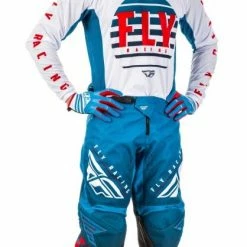 Riding Gear Fly Racing Dirt Youth Kinetic K220 Pants -Motorcycle Pants Sales fly racing dirt kinetic k220 pants blue white red 3