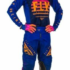 Riding Gear Fly Racing Dirt Youth Kinetic K220 Pants -Motorcycle Pants Sales fly racing dirt kinetic k220 pants midnight blue orange 7