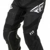 Fly Racing Dirt Riding Gear Fly Racing Lite Pants -Motorcycle Pants Sales fly racing dirt lite pants black white
