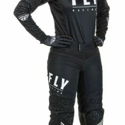 Fly Racing Dirt Women Who Ride Fly Racing Lite Women's Pants -Motorcycle Pants Sales fly racing dirt lite womens pants black white 3