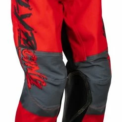 Fly Racing Dirt Riding Gear Fly Racing Youth Kinetic Khaos Pants -Motorcycle Pants Sales fly racing dirt youth kinetic khaos pants black red grey grey black white 2