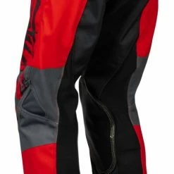 Fly Racing Dirt Riding Gear Fly Racing Youth Kinetic Khaos Pants -Motorcycle Pants Sales fly racing dirt youth kinetic khaos pants black red grey grey black white 3