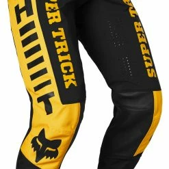 Riding Gear Fox Racing 360 Super Trick Pants -Motorcycle Pants Sales fox racing360 super trick pants black yellow 2