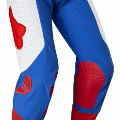 Riding Gear Fox Racing Airline PILR Pants -Motorcycle Pants Sales fox racing airline pilr pants red white blue