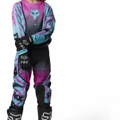 Riding Gear Fox Racing Youth 180 Nuklr Pants -Motorcycle Pants Sales fox racing youth180 toxsyk pants teal 1