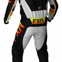 Riding Gear FXR Podium MX Pants 33 Riding Gear FXR Podium MX Pants -Motorcycle Pants Sales fxr podium mx pants black hi viz yellow grey 1