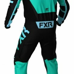 Riding Gear FXR Podium MX Pants 37 Riding Gear FXR Podium MX Pants -Motorcycle Pants Sales fxr podium mx pants black mint sky blue 1