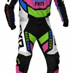 Riding Gear FXR Podium MX Pants 44 Riding Gear FXR Podium MX Pants -Motorcycle Pants Sales fxr podium mx pants black white pink lime