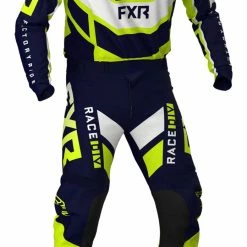 Riding Gear FXR Podium MX Pants 48 Riding Gear FXR Podium MX Pants -Motorcycle Pants Sales fxr podium mx pants navy hi viz yellow white 4