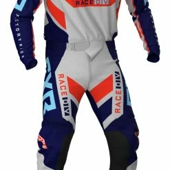 Riding Gear FXR Podium Off Road Pants -Motorcycle Pants Sales fxr podium off road pants grey navy red 2