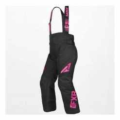 Riding Gear FXR Youth Clutch Pants -Motorcycle Pants Sales fxr youth clutch pants black white 3