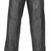 Leather Pants Highway 21 Maverick Chaps -Motorcycle Pants Sales highway21 maverick chap black