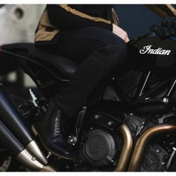 Textile Pants Knox Brighton Jeans -Motorcycle Pants Sales knox brighton jeans black 3 scaled