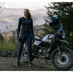 Textile Pants Knox Scarlett MK2 Skinny Women's Jeans (2XL) -Motorcycle Pants Sales knox scarlett mk2 skinny womens jeans blue 3