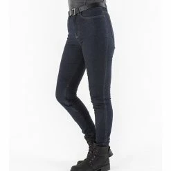 Textile Pants Knox Scarlett Skinny Women's Jeans -Motorcycle Pants Sales knox scarlett skinny womens jeans blue 1