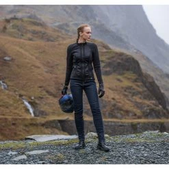 Textile Pants Knox Shield Spectra Women's Jeans -Motorcycle Pants Sales knox shield spectra womens jeans indigo 3