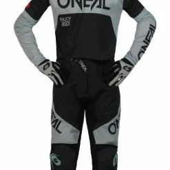 Riding Gear O'Neal Element Racewear Pants -Motorcycle Pants Sales o neal element racewear pants black grey 2