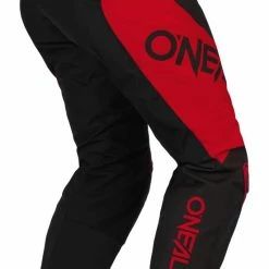 Riding Gear O'Neal Element Racewear Pants -Motorcycle Pants Sales o neal element racewear pants black red 1