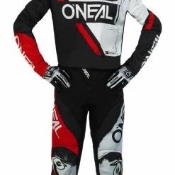 O'Neal Element Shocker Pants -Motorcycle Pants Sales o neal element shocker pants black red 2