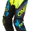 O'Neal Element Villain Pants -Motorcycle Pants Sales o neal element villain pants neon yellow