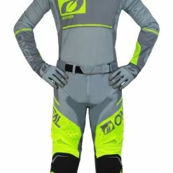 Riding Gear O'Neal Hardwear Flow Pants 12 Riding Gear O'Neal Hardwear Flow Pants -Motorcycle Pants Sales o neal hardwear flow pants grey hi viz yellow 2