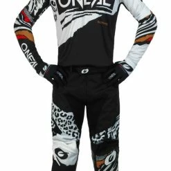 Riding Gear O'Neal Mayhem Wild Pants -Motorcycle Pants Sales o neal mayhem wild pants black white 2