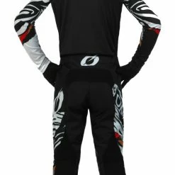 Riding Gear O'Neal Mayhem Wild Pants -Motorcycle Pants Sales o neal mayhem wild pants black white 3