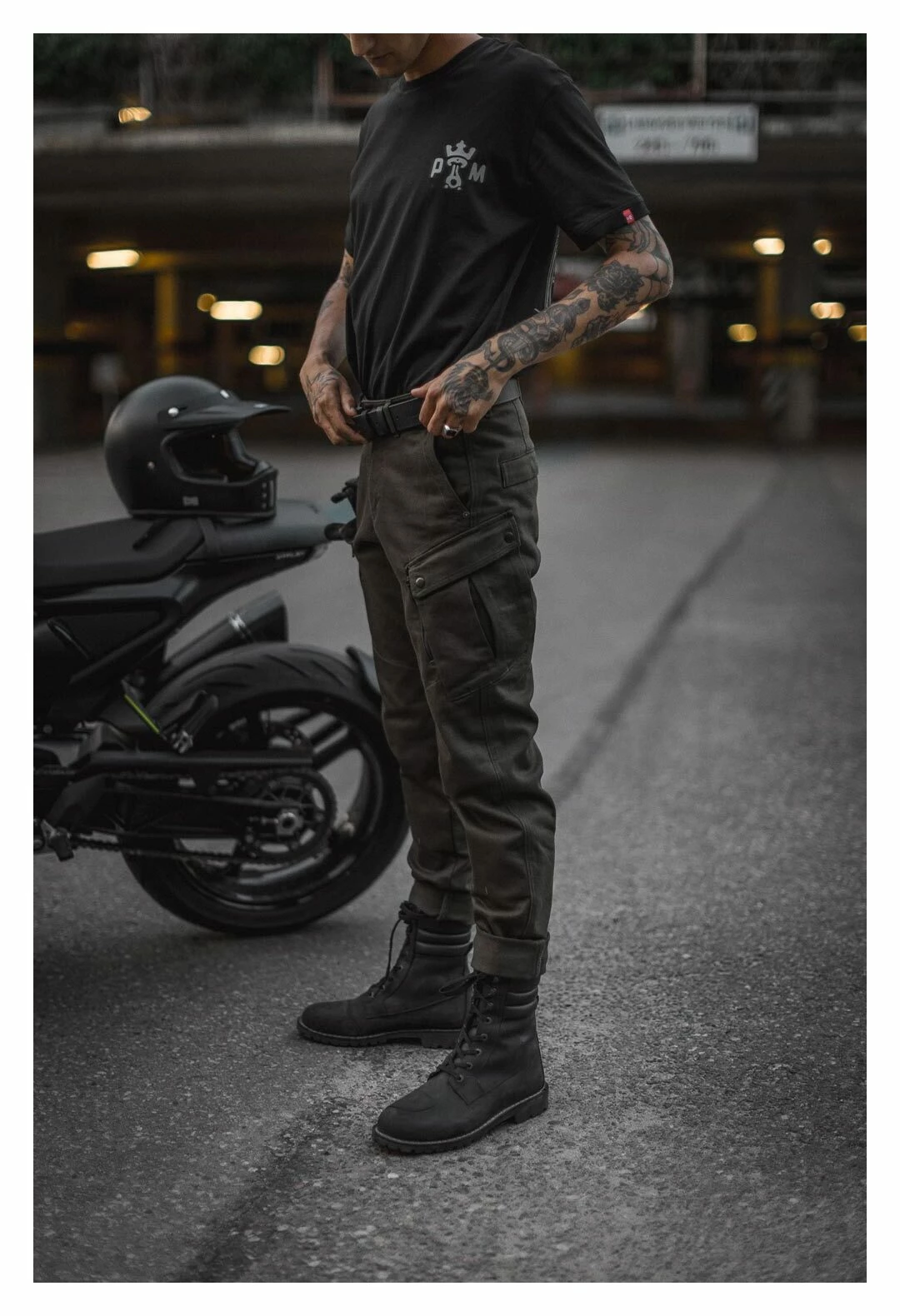 Textile Pants Pando Moto Mark Kev 02 Cargo Pants 7 Textile Pants Pando Moto Mark Kev 02 Cargo Pants - Image 5
