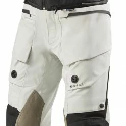 Textile Pants REV'IT! Dominator 3 GTX Pants -Motorcycle Pants Sales revit dominator3 gtx pants silver black scaled