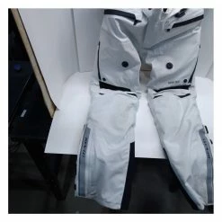 Textile Pants REV'IT! Poseidon 2 GTX Pants Silver/Black / MD [Blemished - Very Good] -Motorcycle Pants Sales revit poseidon2 gtx pants silver black md blemished very good silver black 2