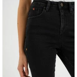 Textile Pants Riding Culture High Waist Women's Jeans -Motorcycle Pants Sales riding culture high waist womens jeans black 3