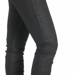 Textile Pants Rokker Diva Black Women's Jeans (27X34) -Motorcycle Pants Sales rokker diva black womens jeans black 3 scaled