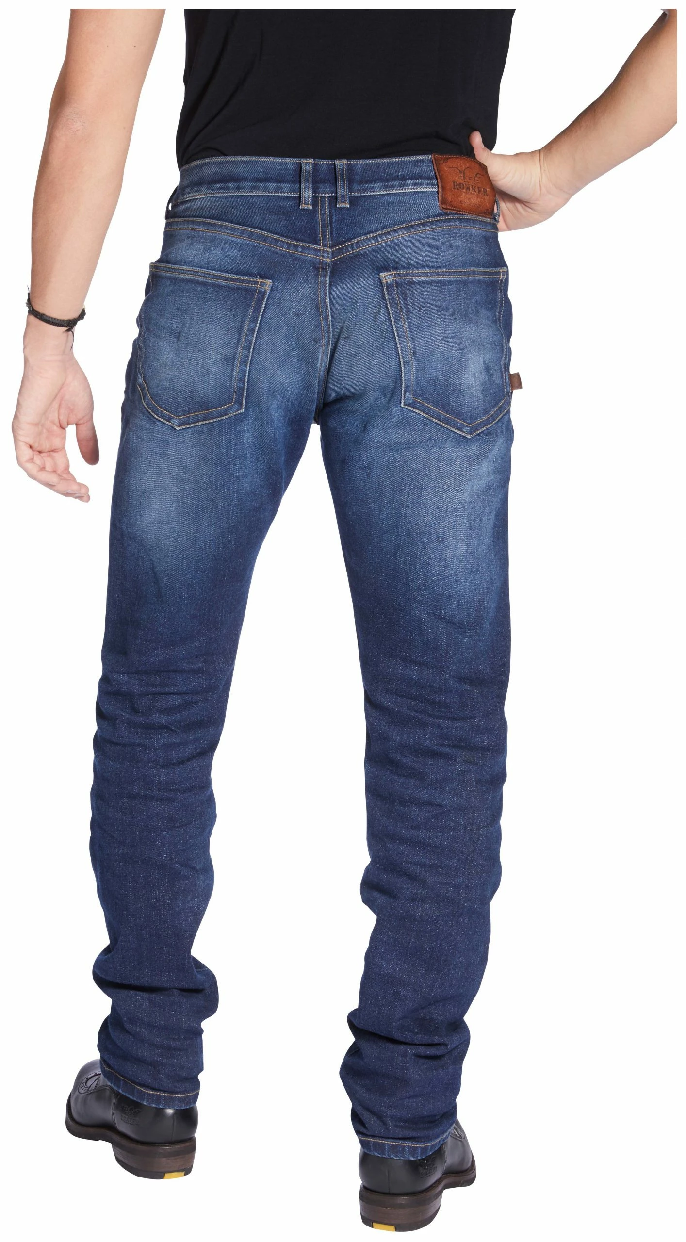 Riding Gear Rokker RokkerTech Straight Jeans 5 Riding Gear Rokker RokkerTech Straight Jeans - Image 3