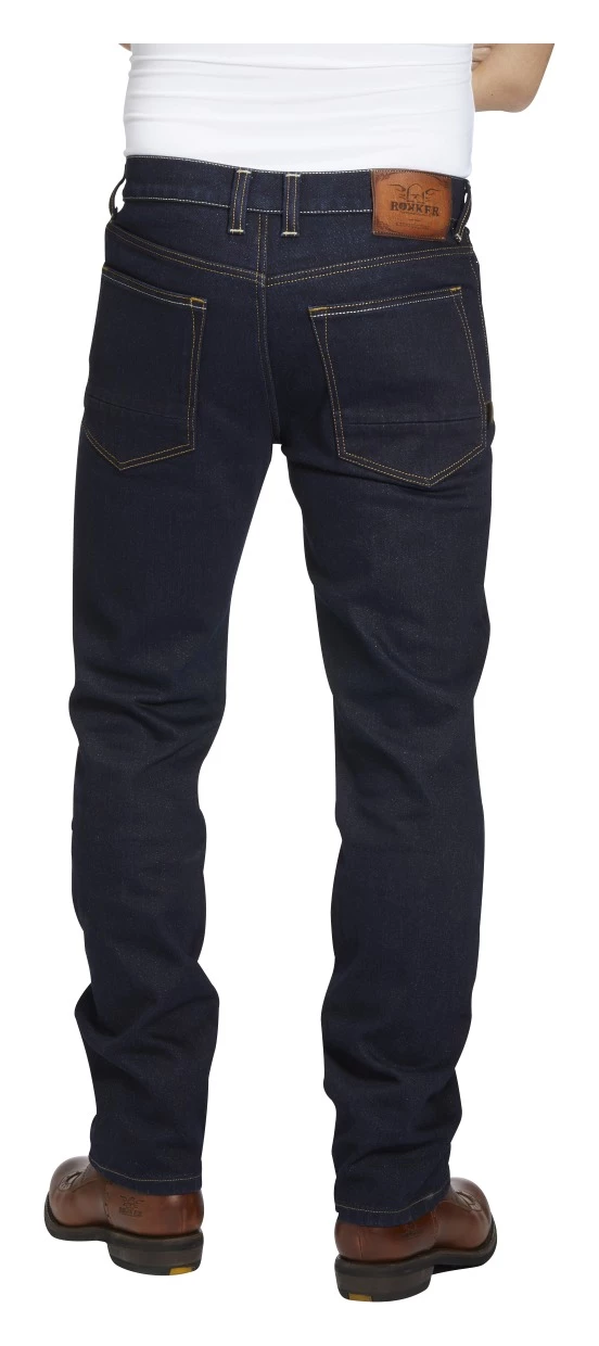 Textile Pants Rokker RokkerTech Straight Raw Jeans 5 Textile Pants Rokker RokkerTech Straight Raw Jeans - Image 3