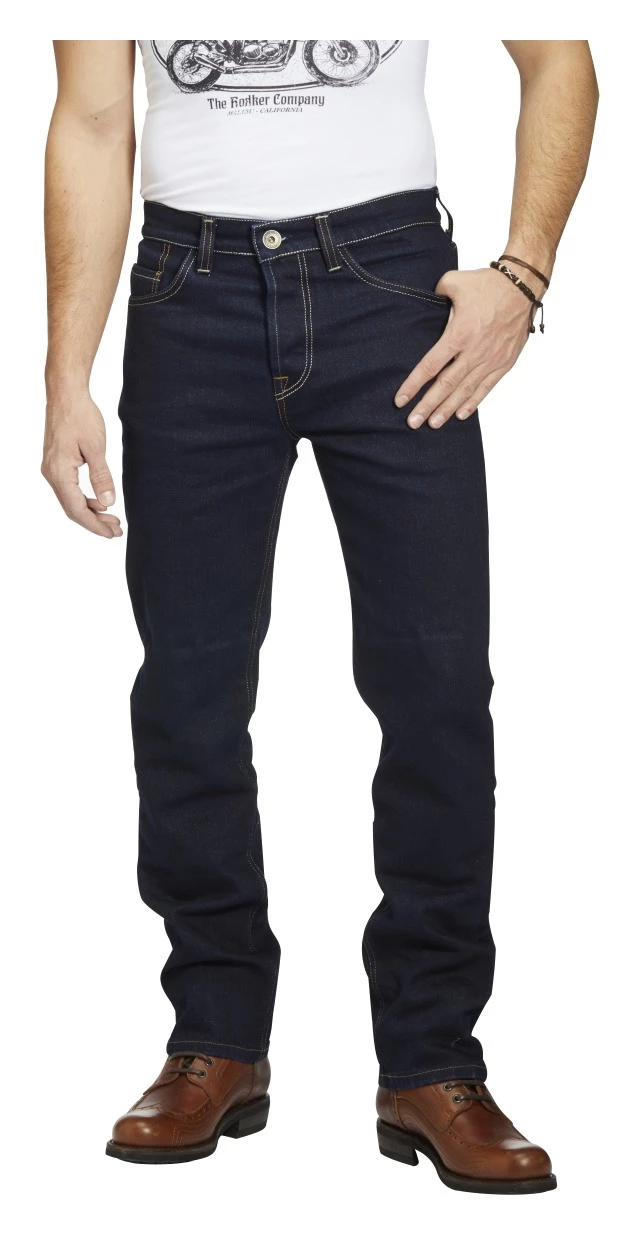 Textile Pants Rokker RokkerTech Straight Raw Jeans 3 Textile Pants Rokker RokkerTech Straight Raw Jeans