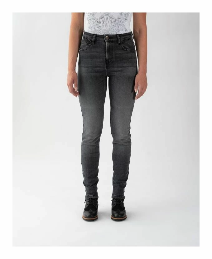 Women Who Ride Rokker RokkerTech High Waisted Slim Women's Jeans 3 Women Who Ride Rokker RokkerTech High Waisted Slim Women's Jeans
