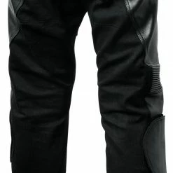 RSD Apparel Leather Pants Roland Sands F@#k Luck Pants -Motorcycle Pants Sales roland sands punk race pant black 3 scaled