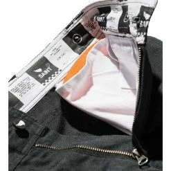 Riding Gear Saint Armored Ballistic Drill Pants (28) -Motorcycle Pants Sales saint100 kevlar drill pants with d3 o armor charcoal 4