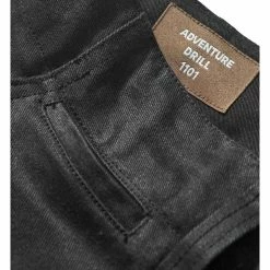 Textile Pants Saint Adventure Waxed Drill Pants -Motorcycle Pants Sales saint adventure waxed drill pants black 10