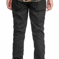 Textile Pants Saint Adventure Waxed Drill Pants -Motorcycle Pants Sales saint adventure waxed drill pants black 7