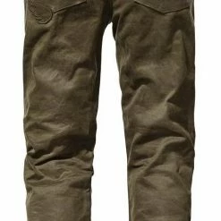 Textile Pants Saint Adventure Waxed Drill Pants -Motorcycle Pants Sales saint adventure waxed drill pants olive 1