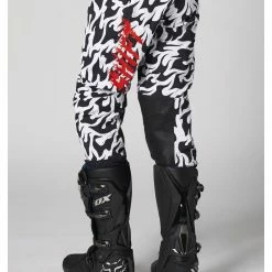 Riding Gear Shift Blue Label Flame Pants -Motorcycle Pants Sales shift3lue label flame pants white black 3